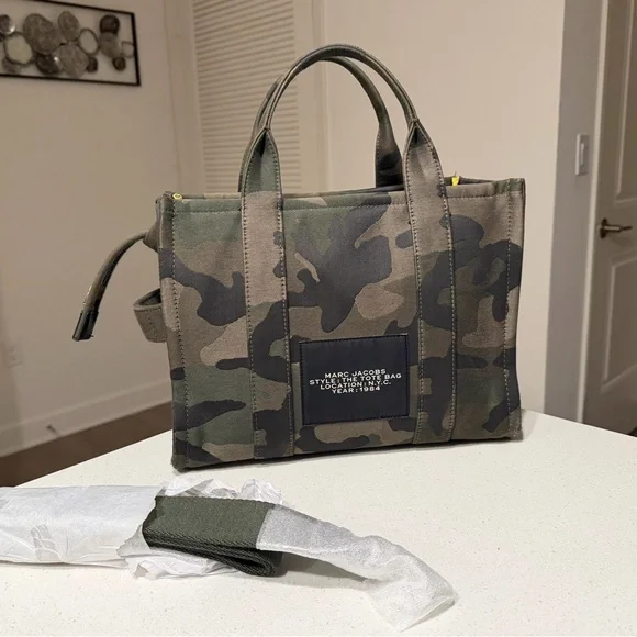 Marc Jacobs Camouflage Tote Bag